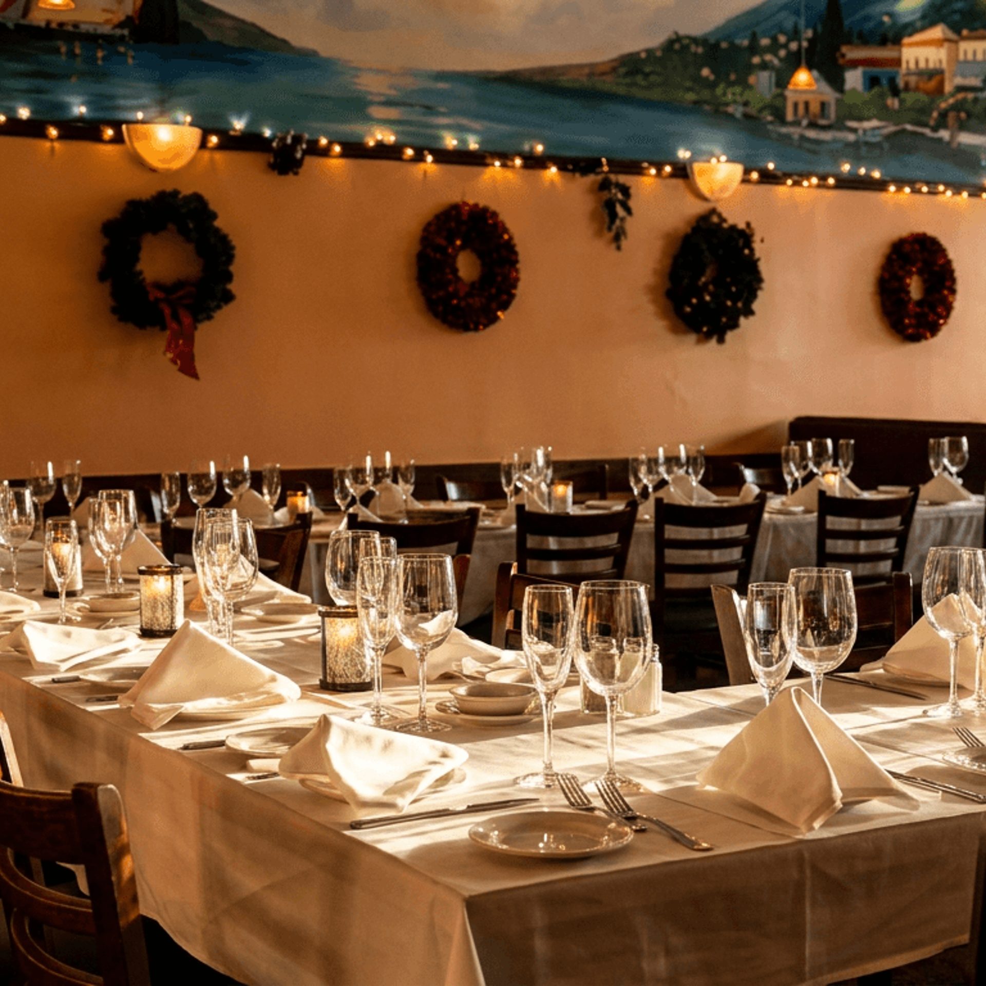 Wines chosen to complement the kitchen