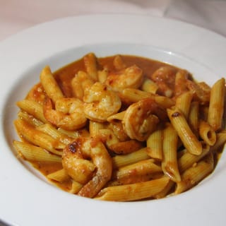 Penne Gamberetti Arrabbiata