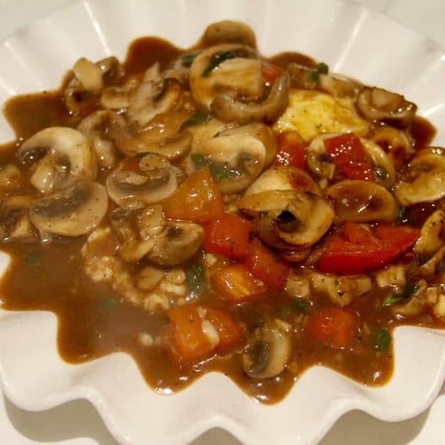 Polenta Funghi.