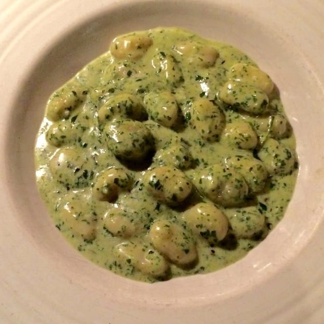 Gnocchi Pesto.