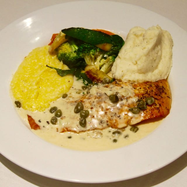 Salmone Alla Piccata.