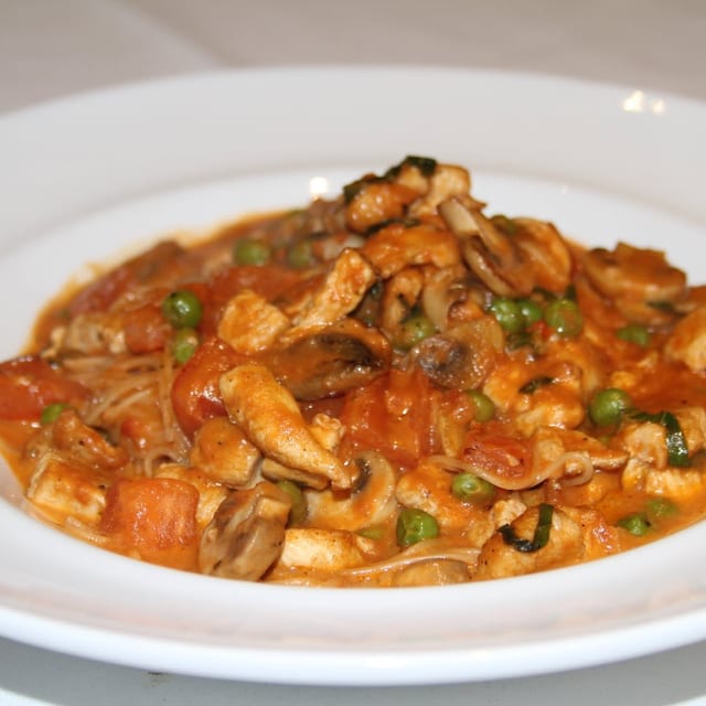 Fettuccine Primavera.